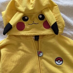 Pokemon Yellow Pikachu Hoodie